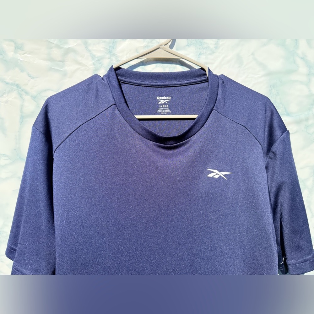 Reebok Dark Blue Performance Tee - image 3